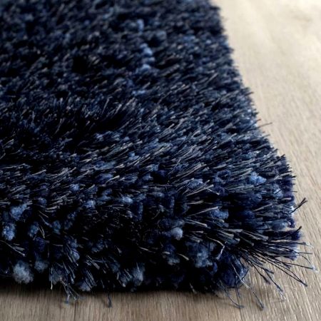 Artisan Blue Shaggy Bedroom Carpet